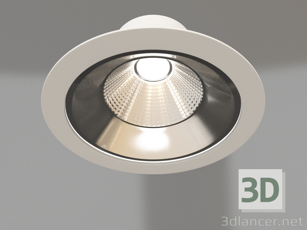 modello 3D Lampada LTD-LEGEND-R175-20W Warm3000 (WH, 50°) - anteprima