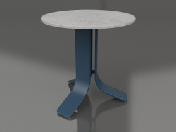 Tavolino Ø50 (Grigio blu, DEKTON Kreta)