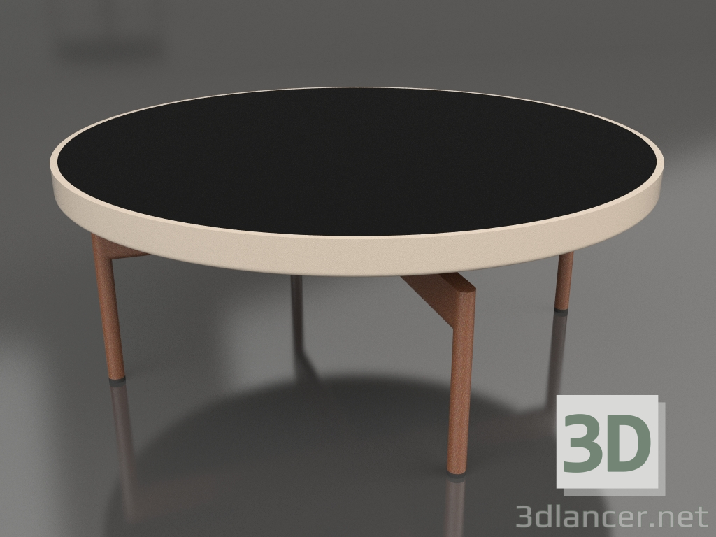 3d model Mesa de centro redonda Ø90x36 (Arena, DEKTON Domoos) - vista previa