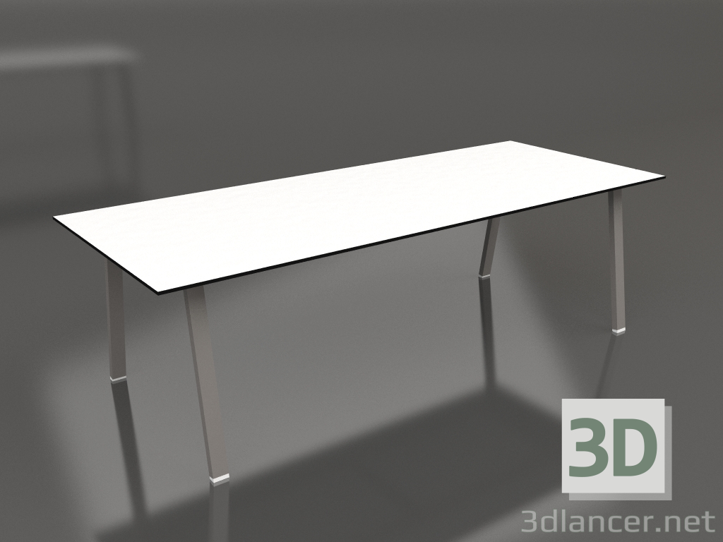 3D Modell Esstisch 250 (Quarzgrau, Phenolharz) - Vorschau