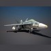 Avión militar Hornet F18 3D modelo Compro - render