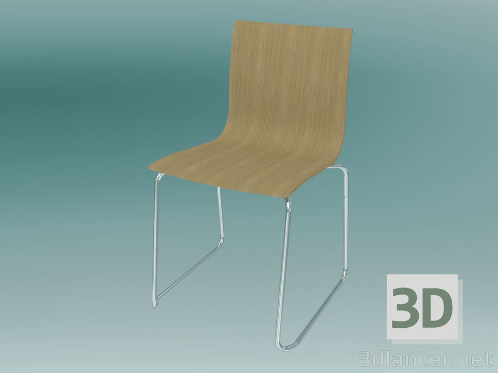 3d model Silla THIN (S21 sin tapizado) - vista previa