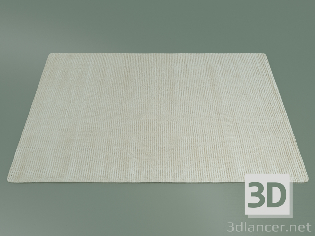 modèle 3D Ligne de tapis (S28, blanc) - preview