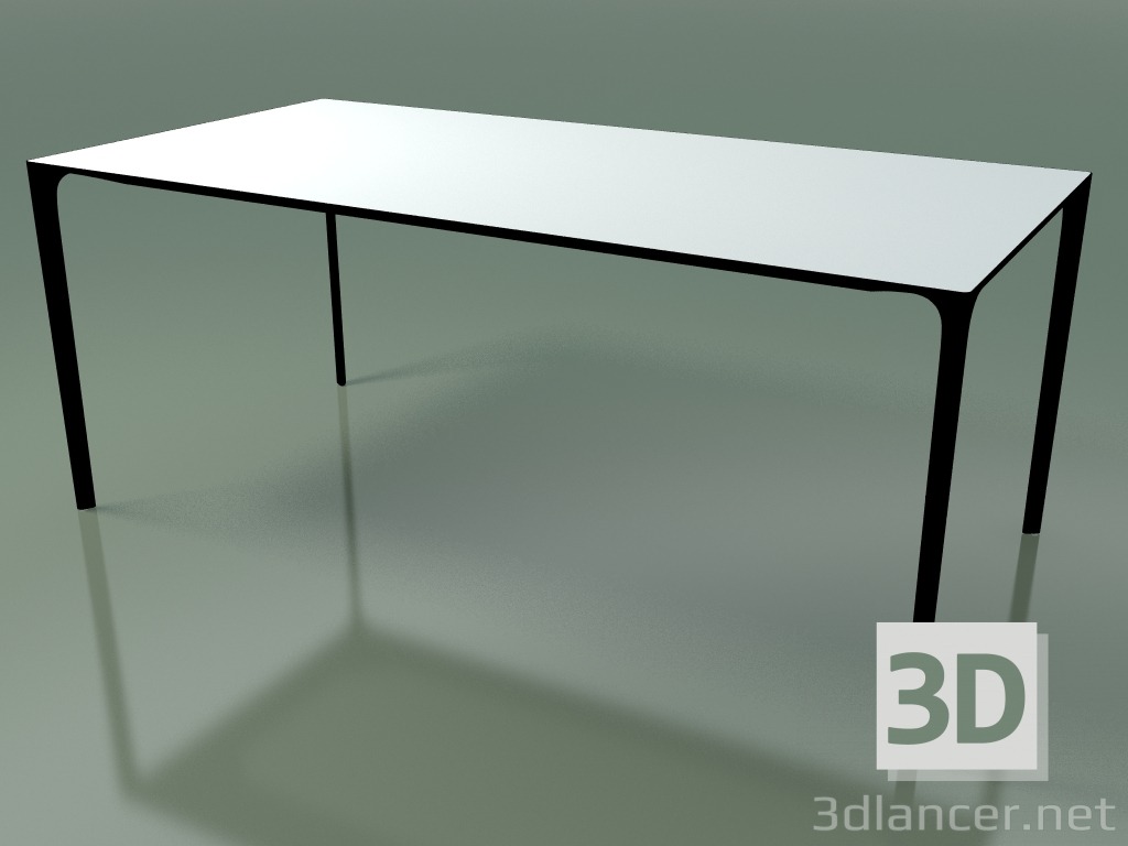 3d model Mesa rectangular 0803 (H 74 - 90x180 cm, laminado Fenix F01, V39) - vista previa