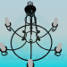 3d model Candelabro con velas - vista previa