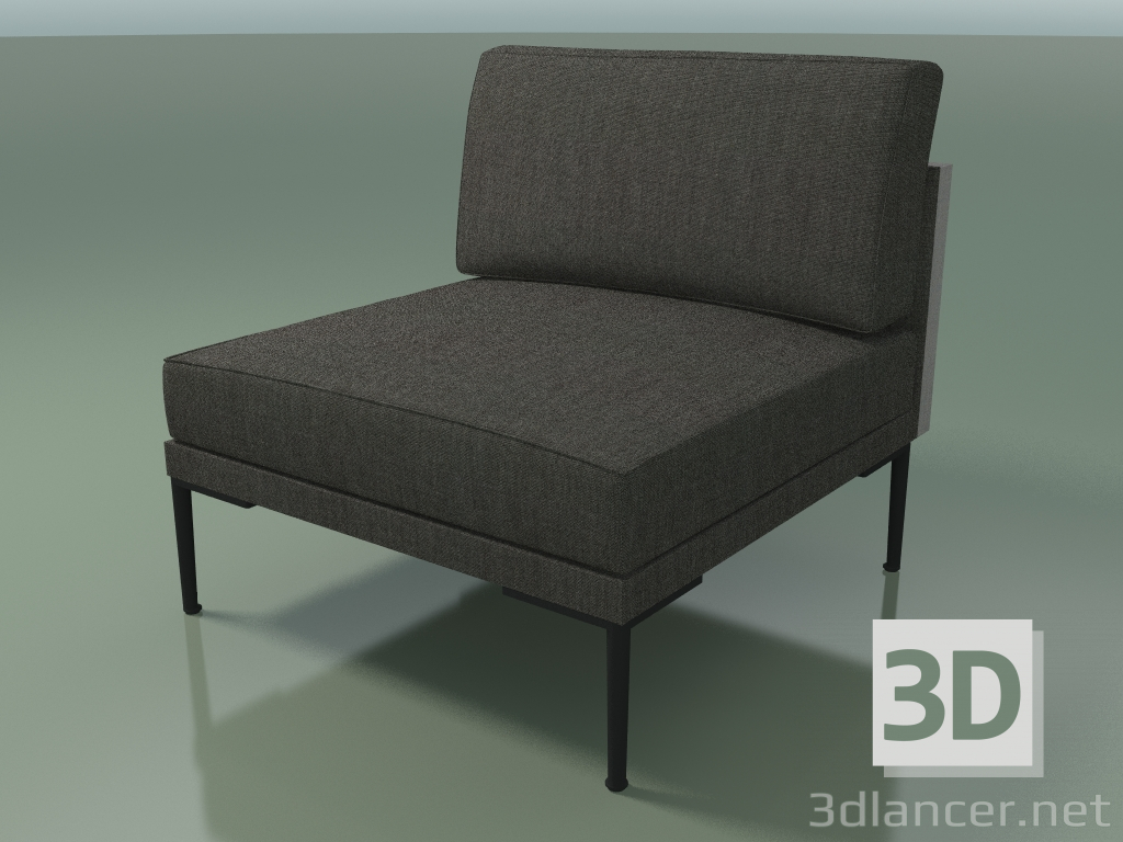 3d model Módulo central 5216 (relleno de dos tonos) - vista previa