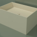 modello 3D Lavabo da appoggio (01UN42301, Bone C39, L 72, P 48, H 36 cm) - anteprima