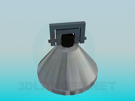 3d model Halogen lamp - preview