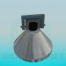 3d model Halogen lamp - preview