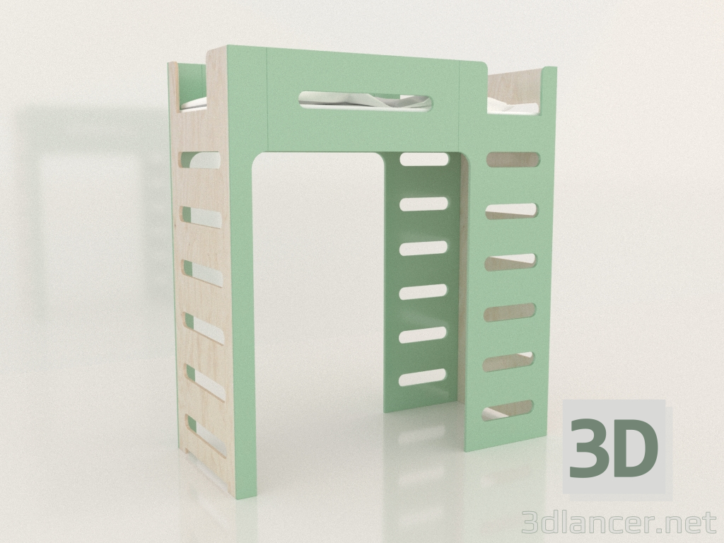 modello 3D Letto a soppalco MOVE GR (FMMGR0) - anteprima