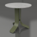 3d model Coffee table Ø50 (Olive green, DEKTON Kreta) - preview