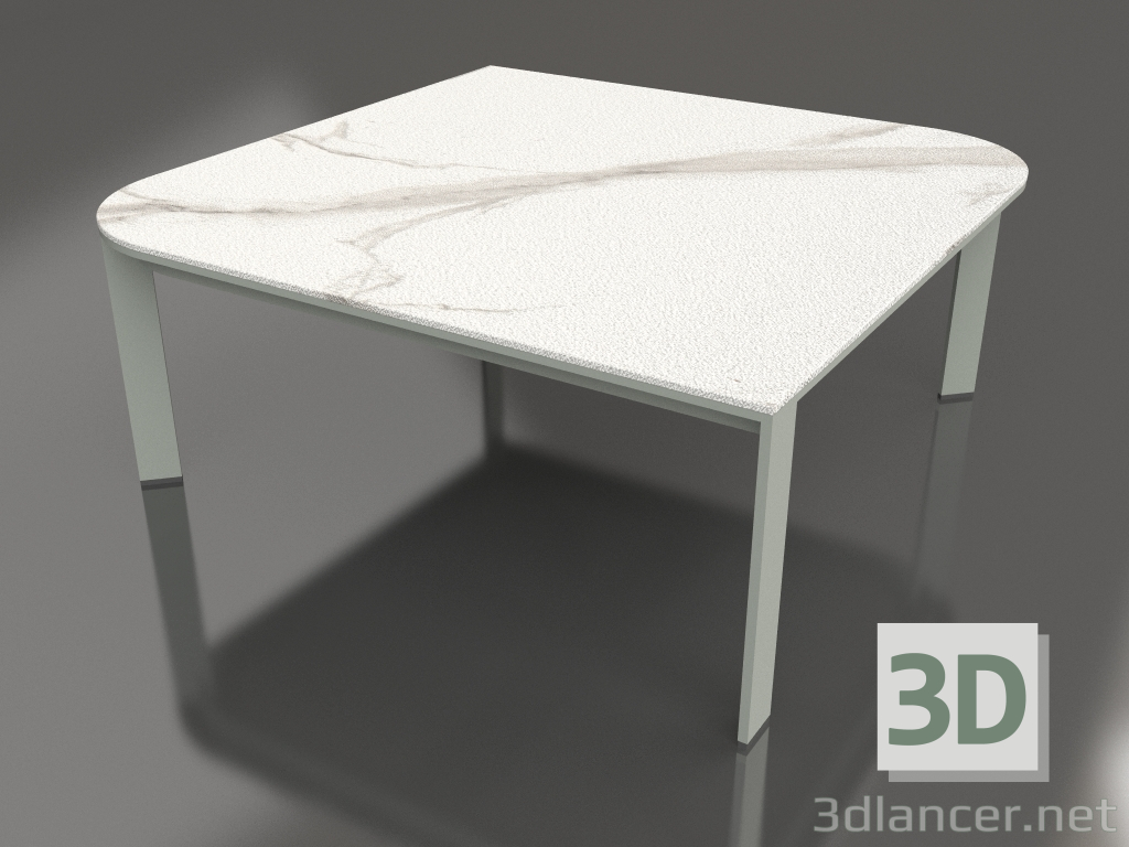 3d model Mesa de centro 90 (Gris cemento) - vista previa