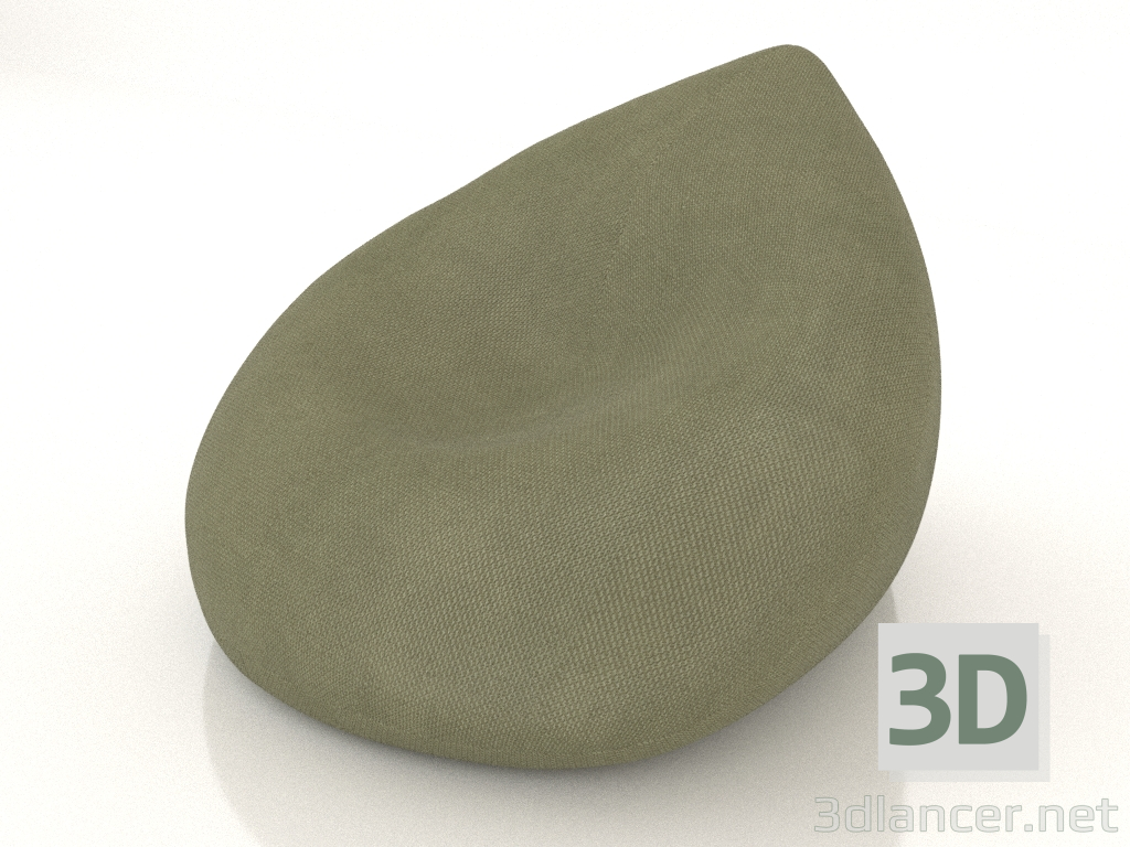 3d model Puf Calm (trenza 3017) - vista previa