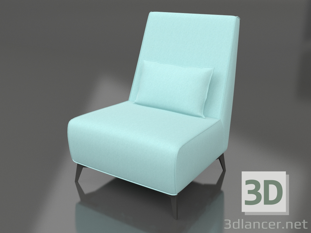 3d model Silla de ciudad - vista previa