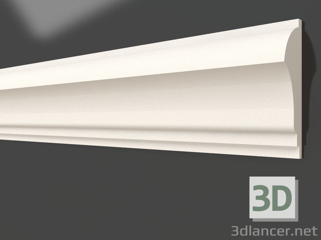 3d model Moldura de yeso LG 096 1 (195x62) - vista previa