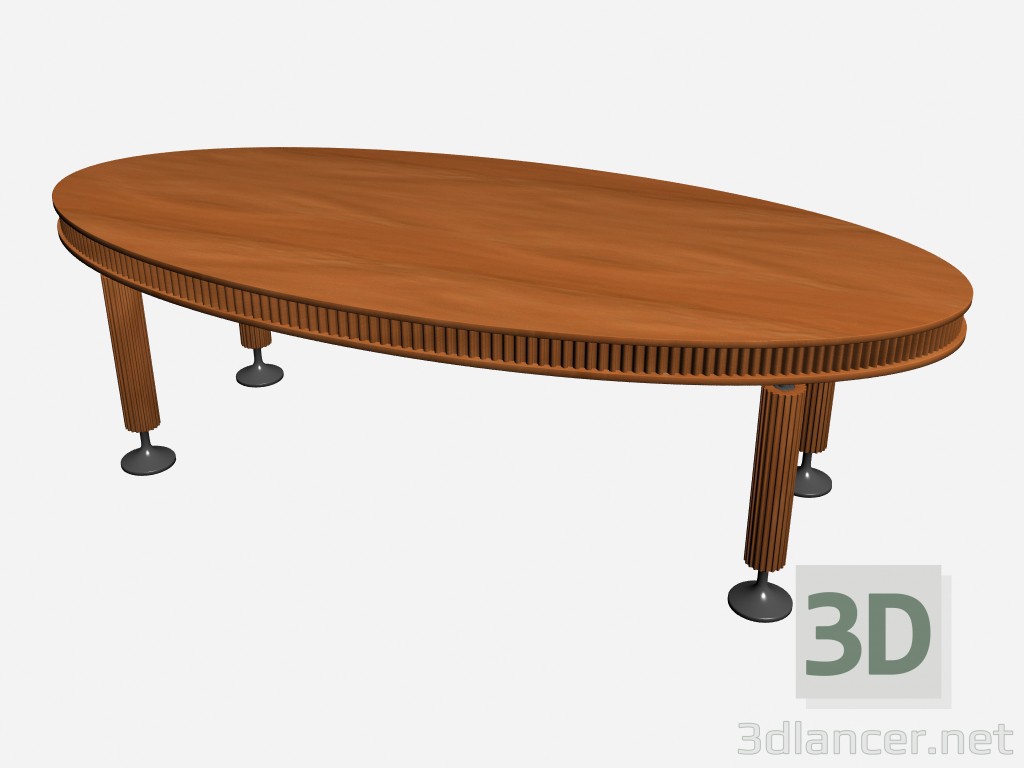 3d model Óvalo de mesa Ruthy - vista previa