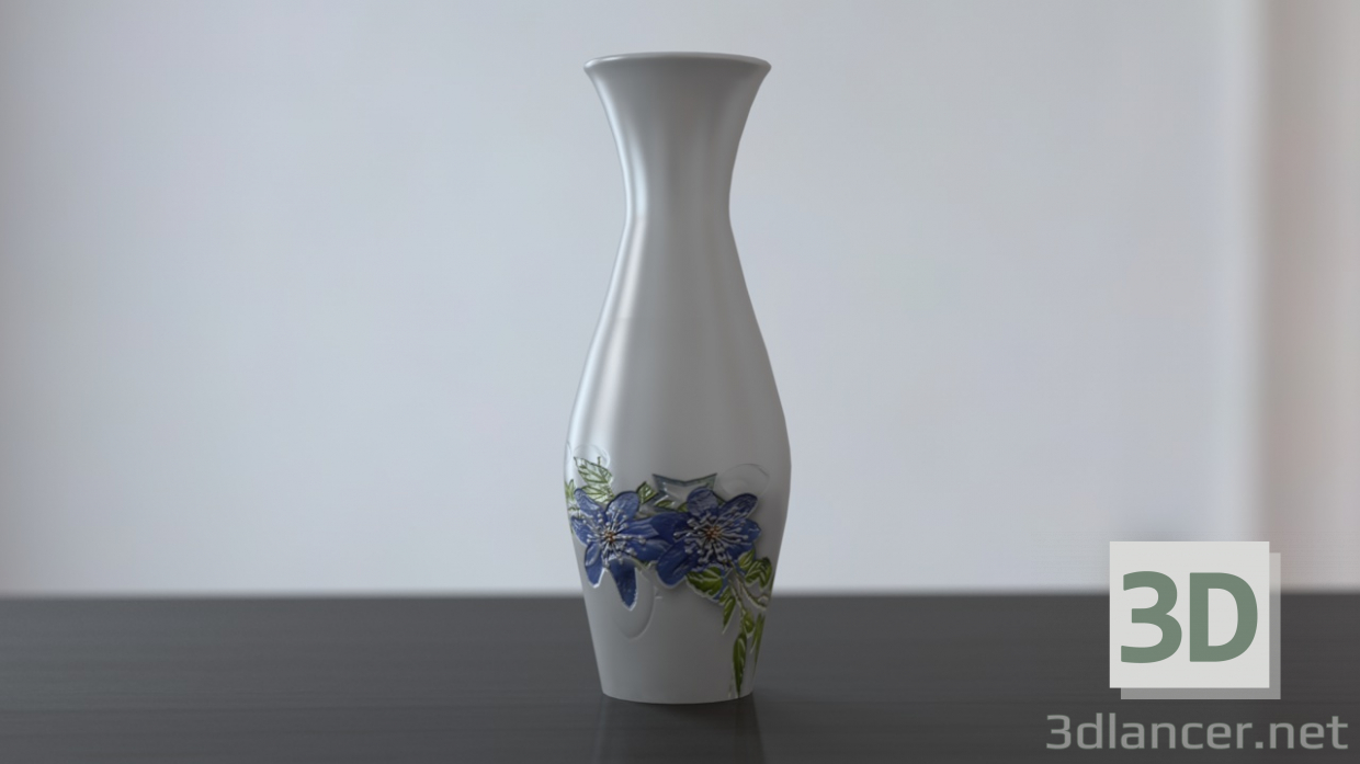 Modelo 3d Vaso - preview