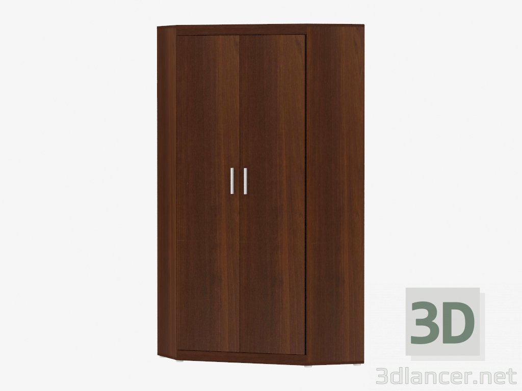 3D Modell Eckkleiderschrank (TYP 21) - Vorschau