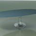 3d model Oval dining table (137, Lacquered Air Force Blue) - preview