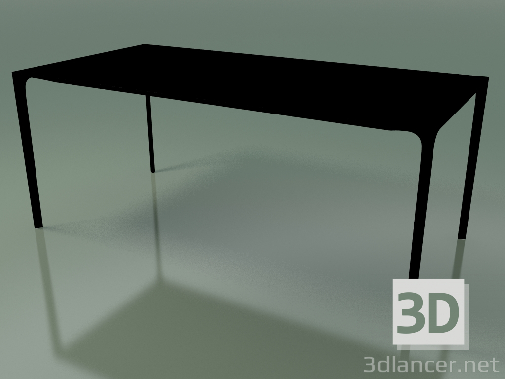 3D modeli Dikdörtgen masa 0803 (H 74 - 90x180 cm, laminat Fenix F02, V39) - önizleme