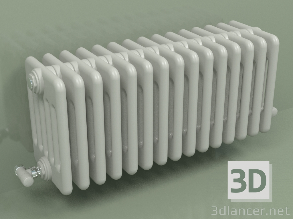 modèle 3D Radiateur TESI 6 (H 300 15EL, gris Manhattan) - preview