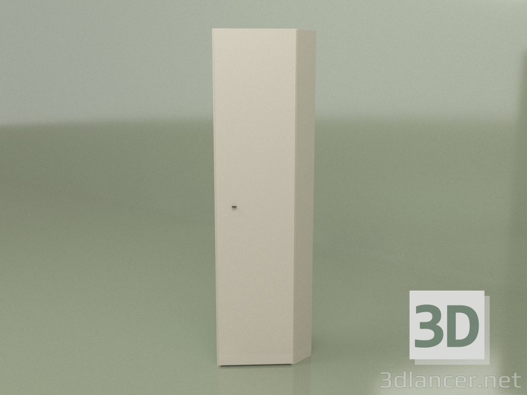 3D Modell Eckkleiderschrank Lf 124 (Esche) - Vorschau