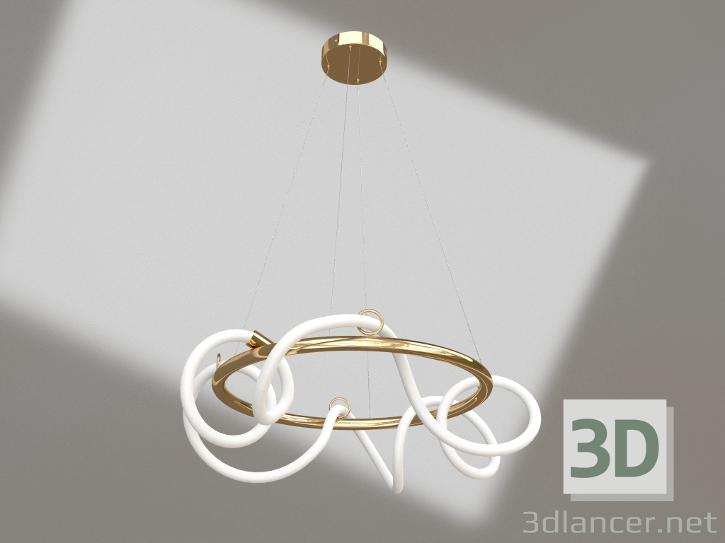 3D Modell Pendelleuchte Dahlie (08040-60,33) - Vorschau