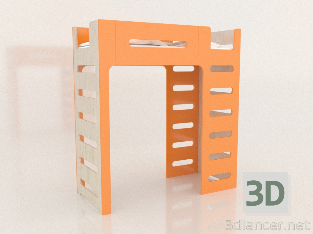 Modelo 3d Cama alta MOVE GR (FOMGR0) - preview