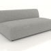 3d model Sofa module for 2 people (XL) 166x100 - preview