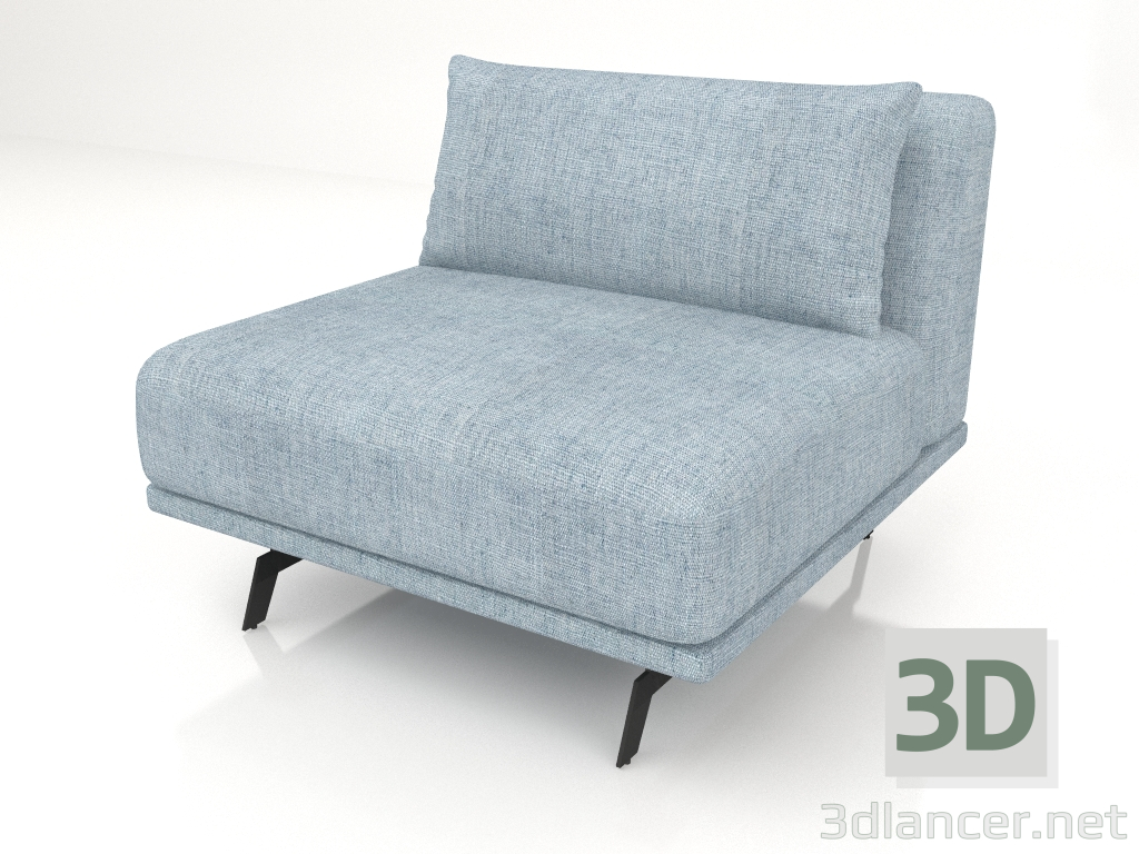 3d model Módulo sofá Galaxy 1 - vista previa