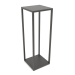 3d model Square console (METAL, 30x30x86, 2 shelves) - preview