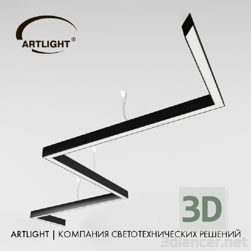 3D modeli Artlight_art-prof_led_corner - önizleme