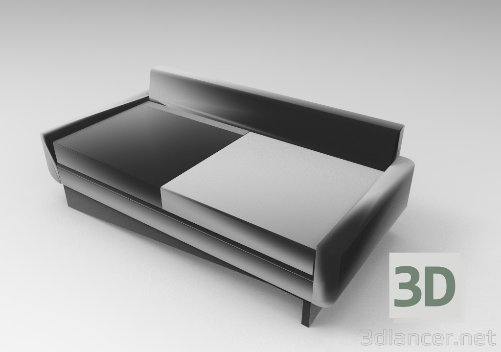 3d model Armchair - preview