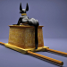 Ägyptischer Anubis Schrein Tutankhamun 3D 3D-Modell kaufen - Rendern