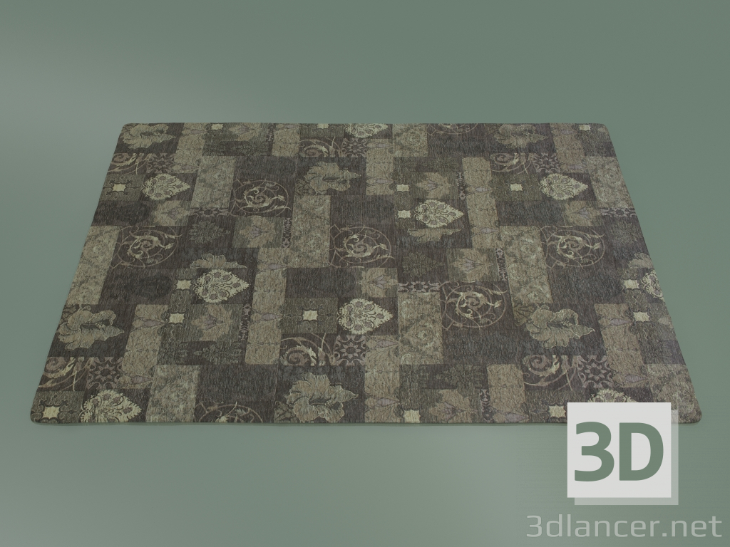 modèle 3D Tapis Vintage (S32, Dove) - preview