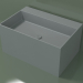 3d model Lavabo sobre encimera (01UN42302, Silver Grey C35, L 72, P 48, H 36 cm) - vista previa