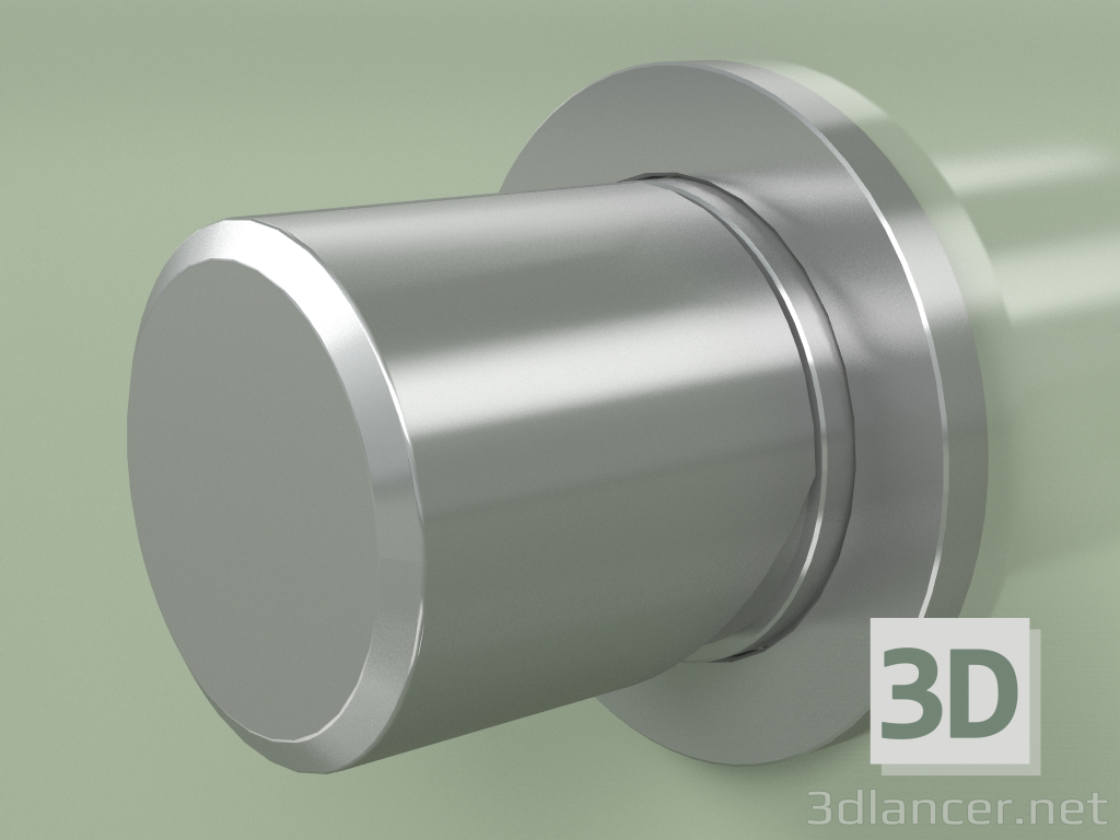 3d model Mezclador monomando de pared Ø 43 mm (16 43 T, AS) - vista previa