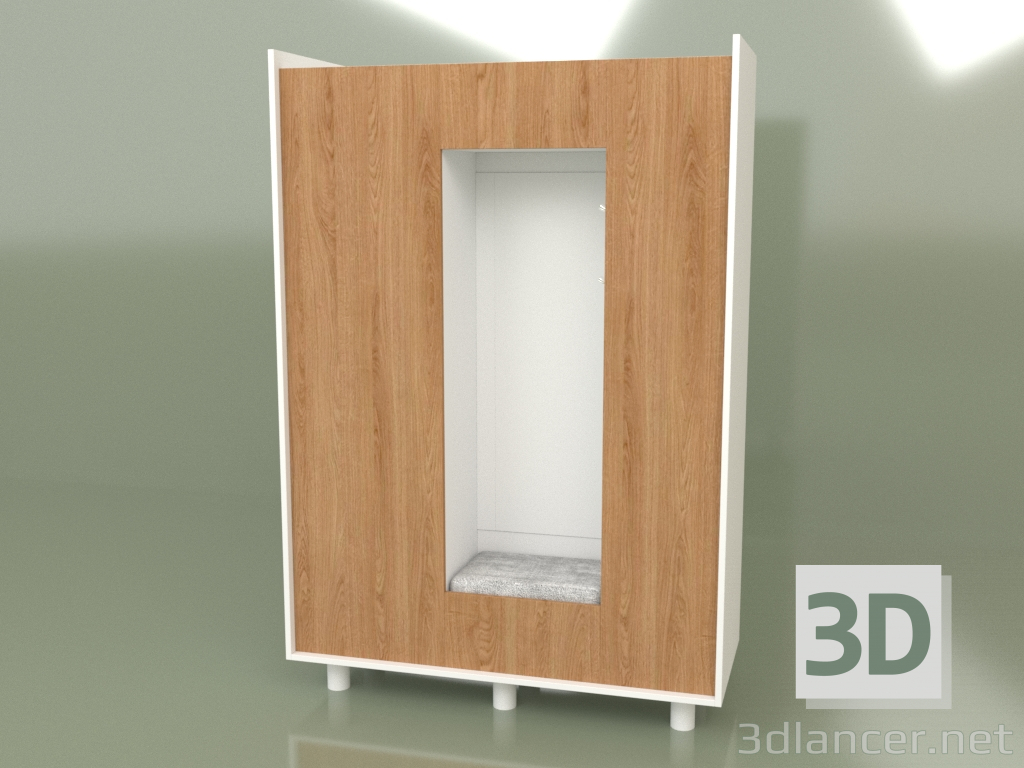 3d model Wardrobe in the hallway (30141) - preview