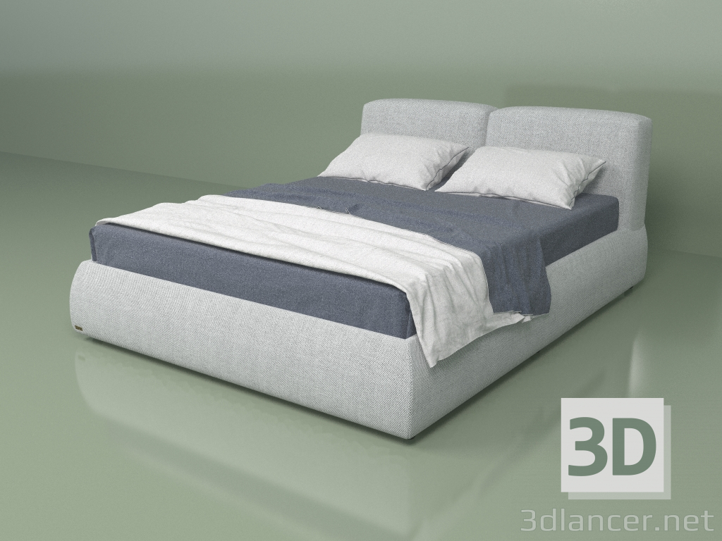 modello 3D Letto matrimoniale Vertu 1,6 m - anteprima