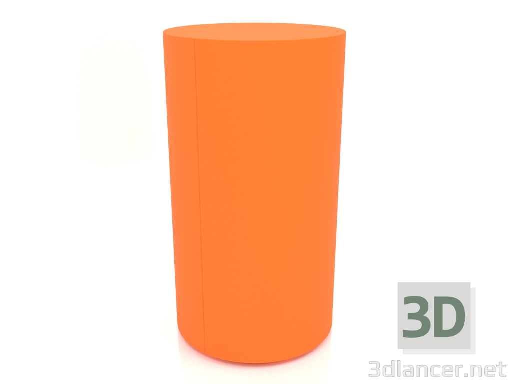 3d model Cabinet TM 09 (D=503x931, luminous bright orange) - preview