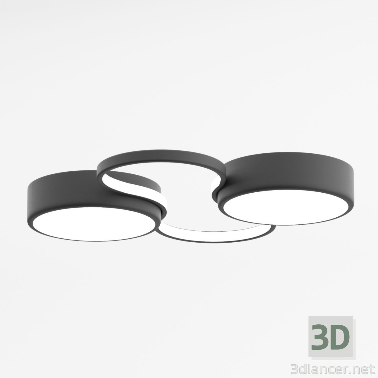 modello 3D di Lampadario Freya Cosmico FR10015CL-L63B comprare - rendering