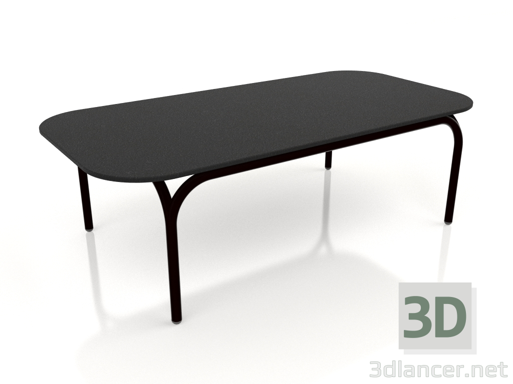 Modelo 3d Mesa de centro (Preto, DEKTON Domoos) - preview