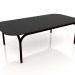 3d model Coffee table (Black, DEKTON Domoos) - preview