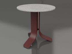 Table basse Ø50 (Vin rouge, DEKTON Kreta)