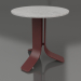 modèle 3D Table basse Ø50 (Vin rouge, DEKTON Kreta) - preview