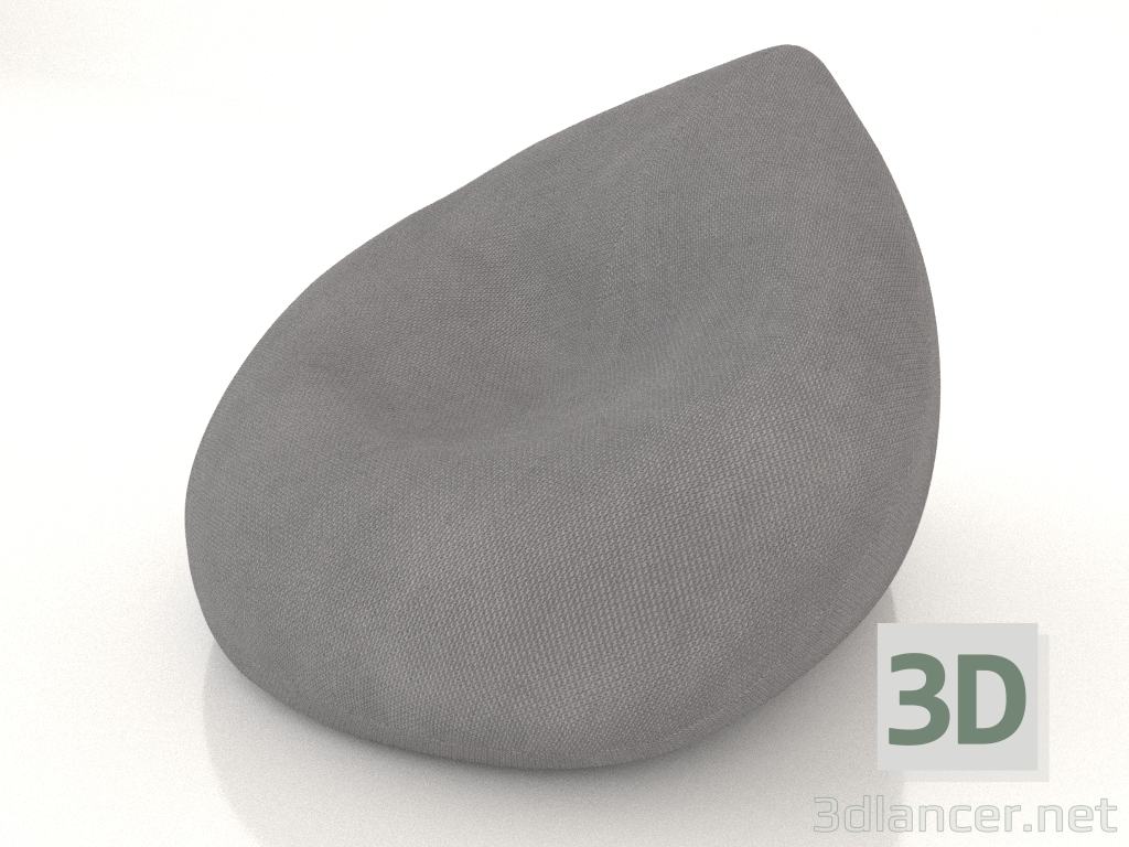 3d model Puf Calm (trenza 3025) - vista previa