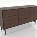 modèle 3D Armoire 2 1600x500 mm (noyer foncé) - preview