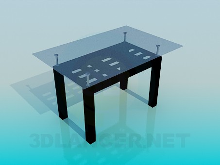 3d model Mesa de Сoffee - vista previa