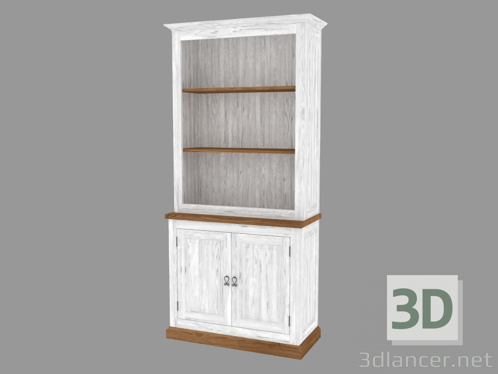 3d model Biblioteca (PRO.022.XX 98x204x42cm) - vista previa