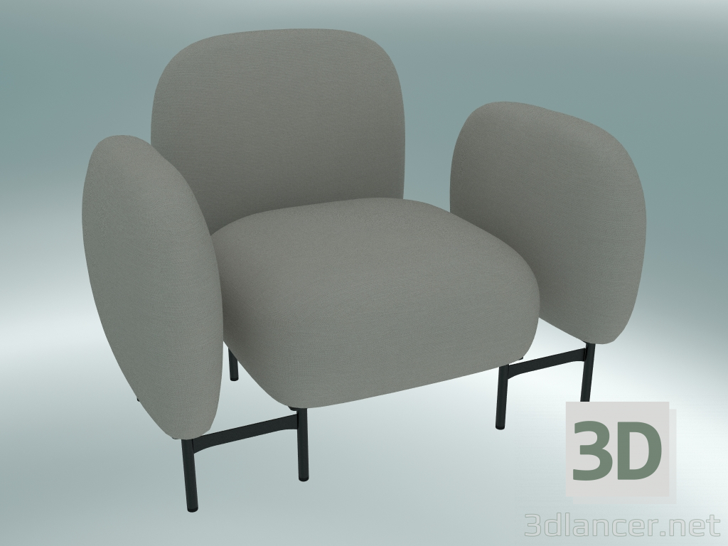 3D Modell Isole Modular Seat System (NN1, hoher Rücksitz, beide Armlehnen) - Vorschau